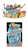 Signed Phish "Hot Dog"/"Phishbowl" 2-Print Set - Save $15 on shipping when you buy both!