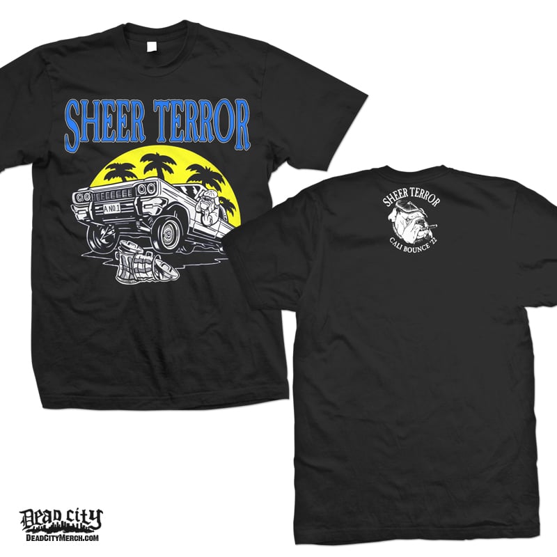 Dead City Merchandise — SHEER TERROR "Cali Bounce '22" TShirt