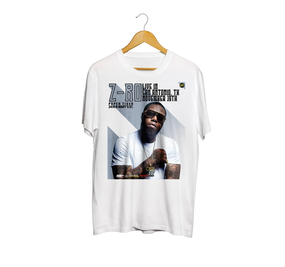 Z Ro Event Merch in White 