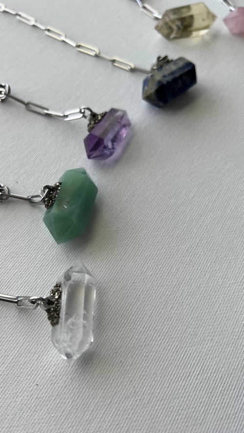 Image of SILVER BABY SALEM II • Adjustable Lariat Necklace