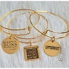 Slogan Bangles and Charm Bracelets 