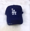 Image of Los Angeles Dodgers 9Forty New Era Adjustable Cap with Swarovski Crystals.