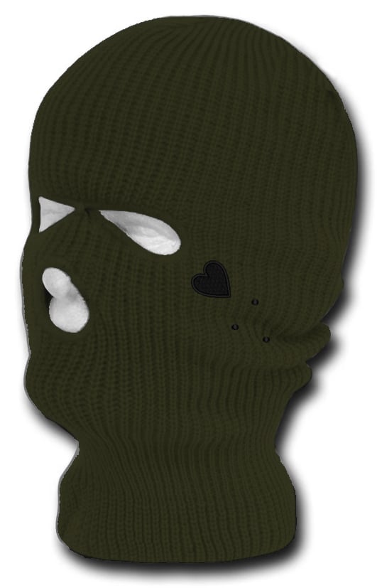 Green skimask 