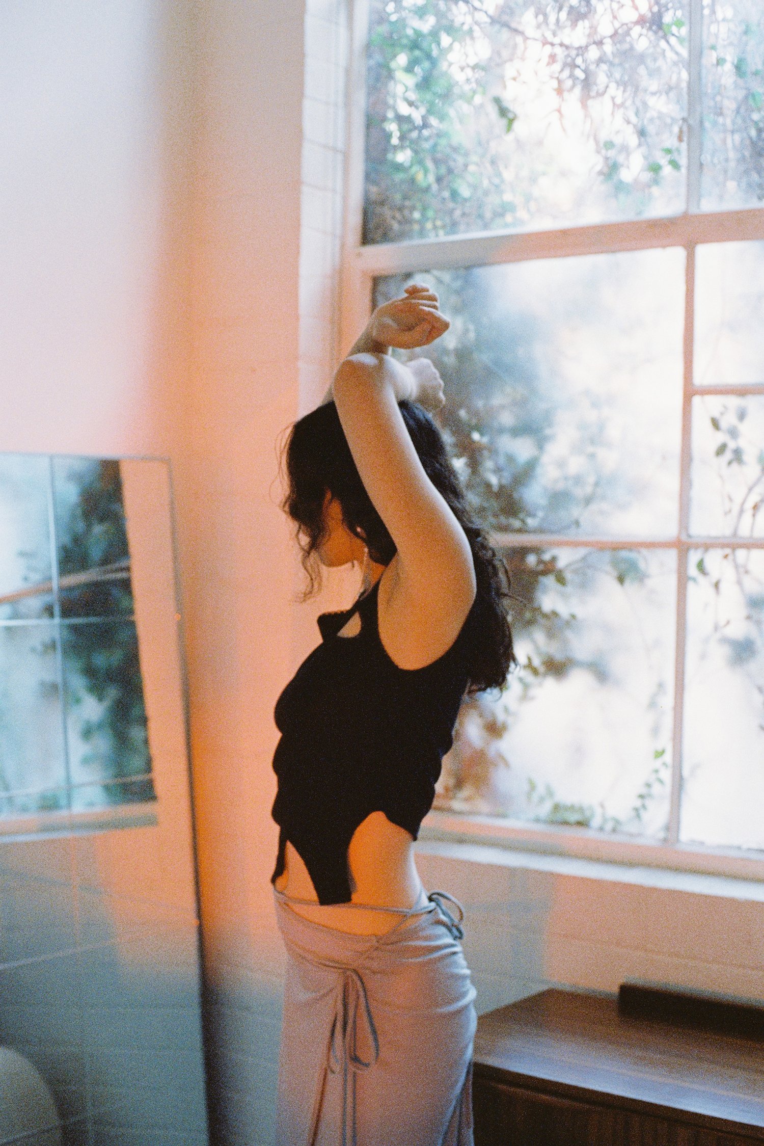 Image of No. 26 / Routine Rib Cami - Black