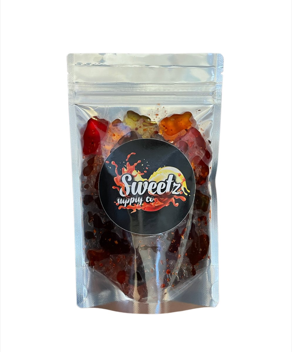 Spiced Chamoy Gummy Bears 8oz | sweetzsupplyco