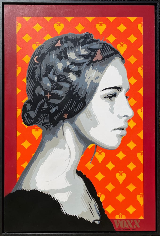 Image of "Classical Camouflage" 24"x36”in Original Painting