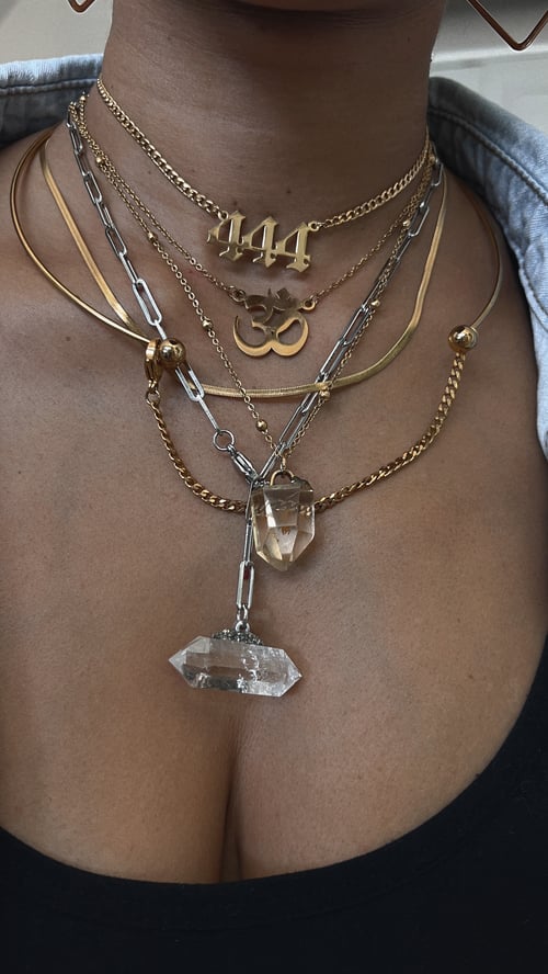 Image of SILVER BABY SALEM II • Adjustable Lariat Necklace