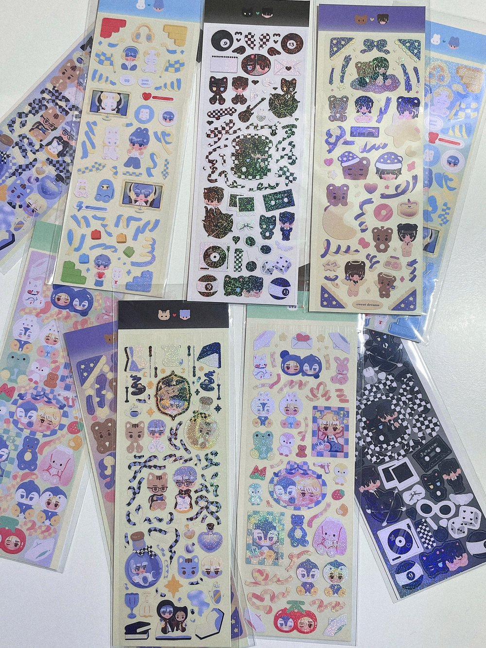 TXT sticker sheets 