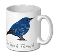 Image 2 of Blue Rock Thrush Mug