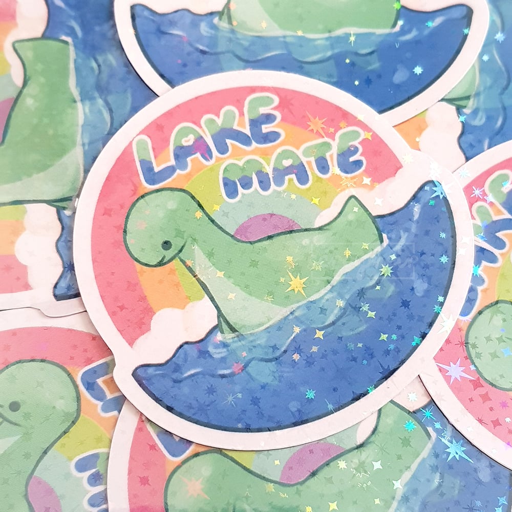 Image of Lake Mate - ✨ Holo Sticker