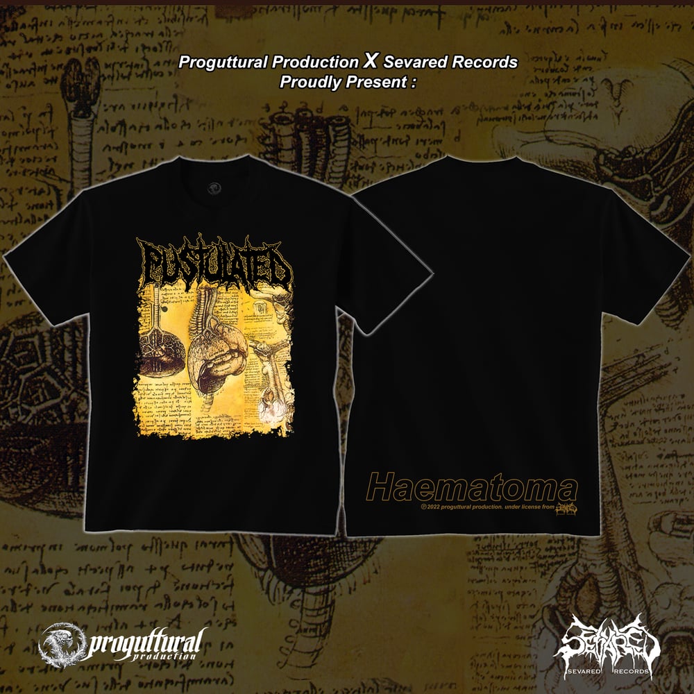 Image of T-shirt PUSTULATED "Haematoma"