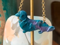 Image 1 of Dachshund necklace double sided