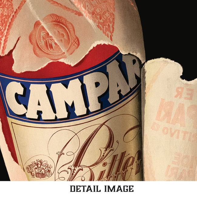 Bitter Campari Laperitivo Carlo Fisanotti Fisa 1948 Vintage