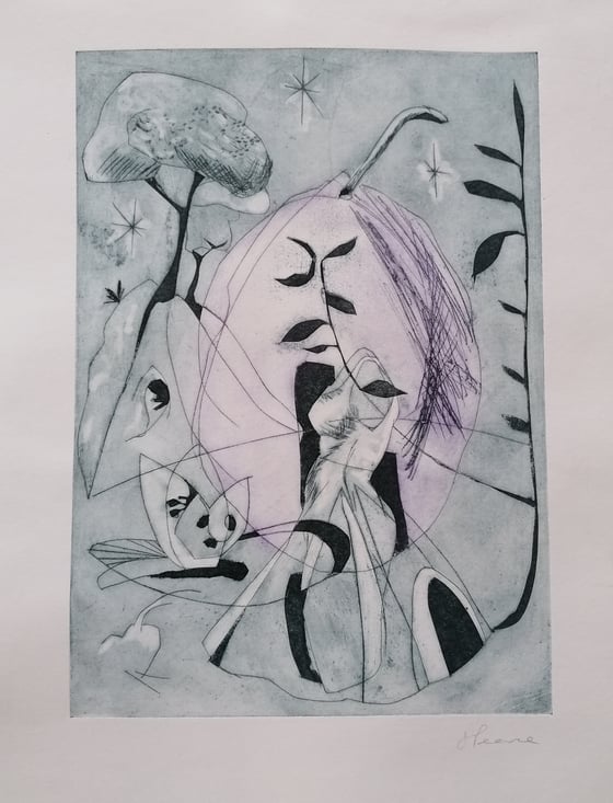 Image of 'Sugar Plum'   - purple and warm black 