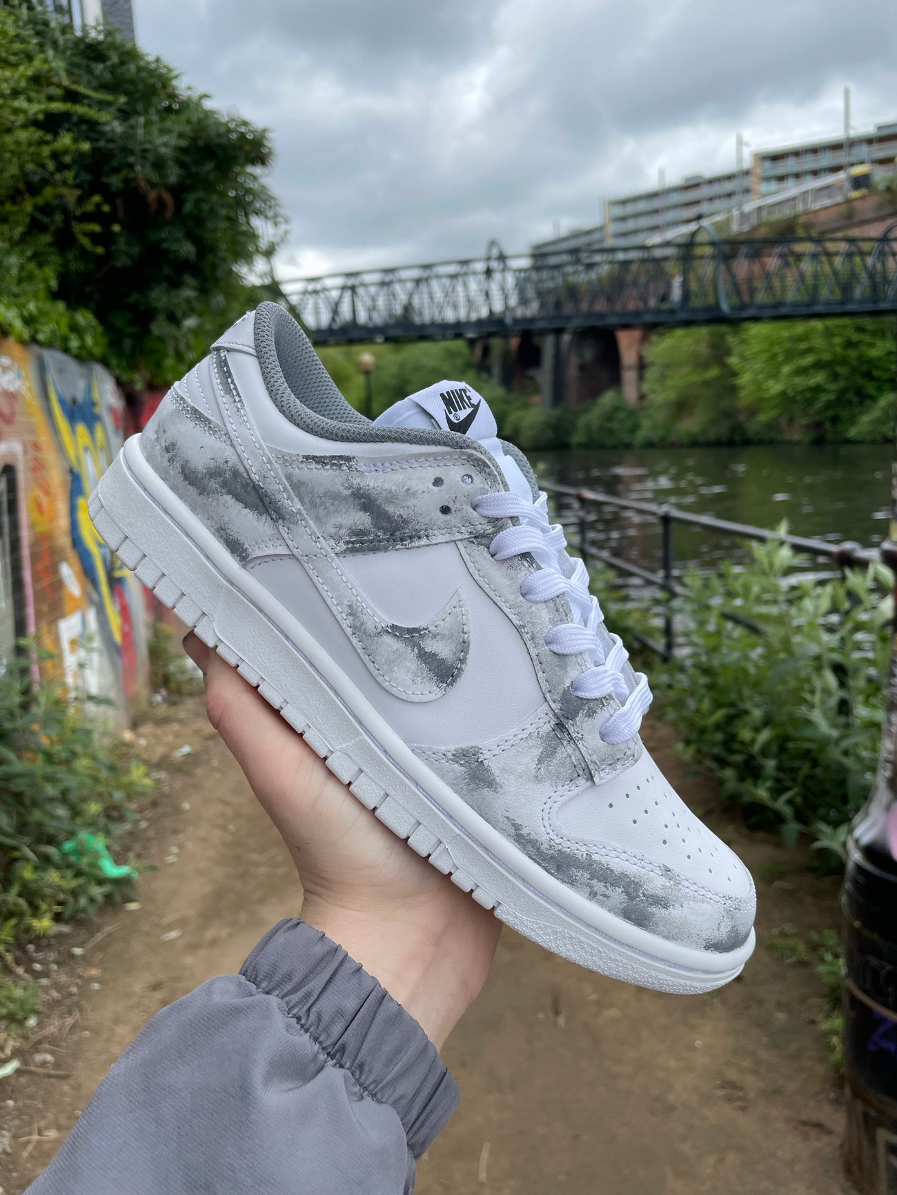 Triple Grey Dunk Low | E1_Artist