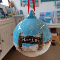 Image 2 of Personalised Signpost Bauble 