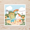 Print - Let's go to Lake Biwa