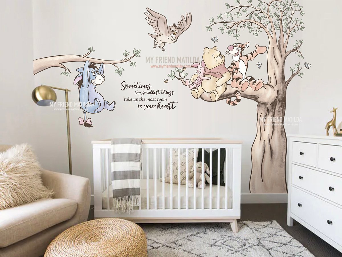 Quadro Su Tela Winnie The Pooh - Togetherish | Decorazioni Murali - Foto 12