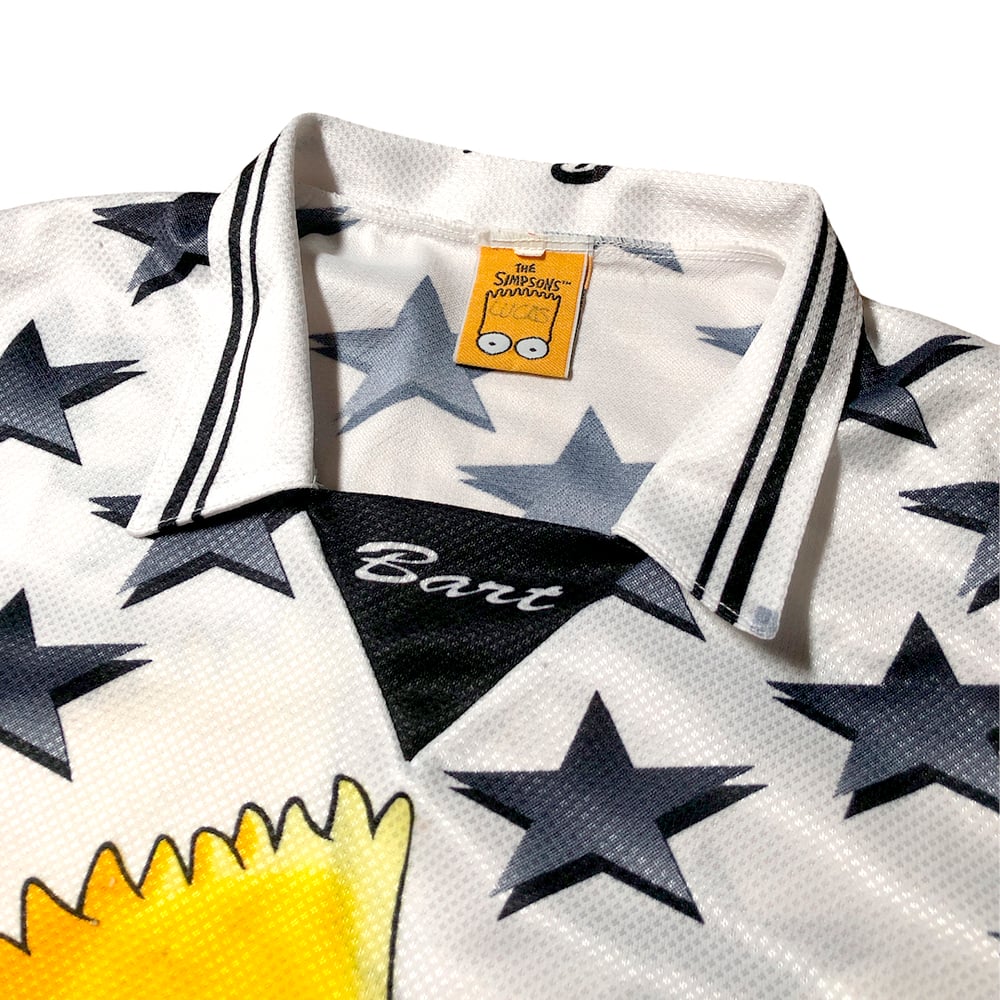 1999 Rare Vintage Bart simpson JUVE Football shirt