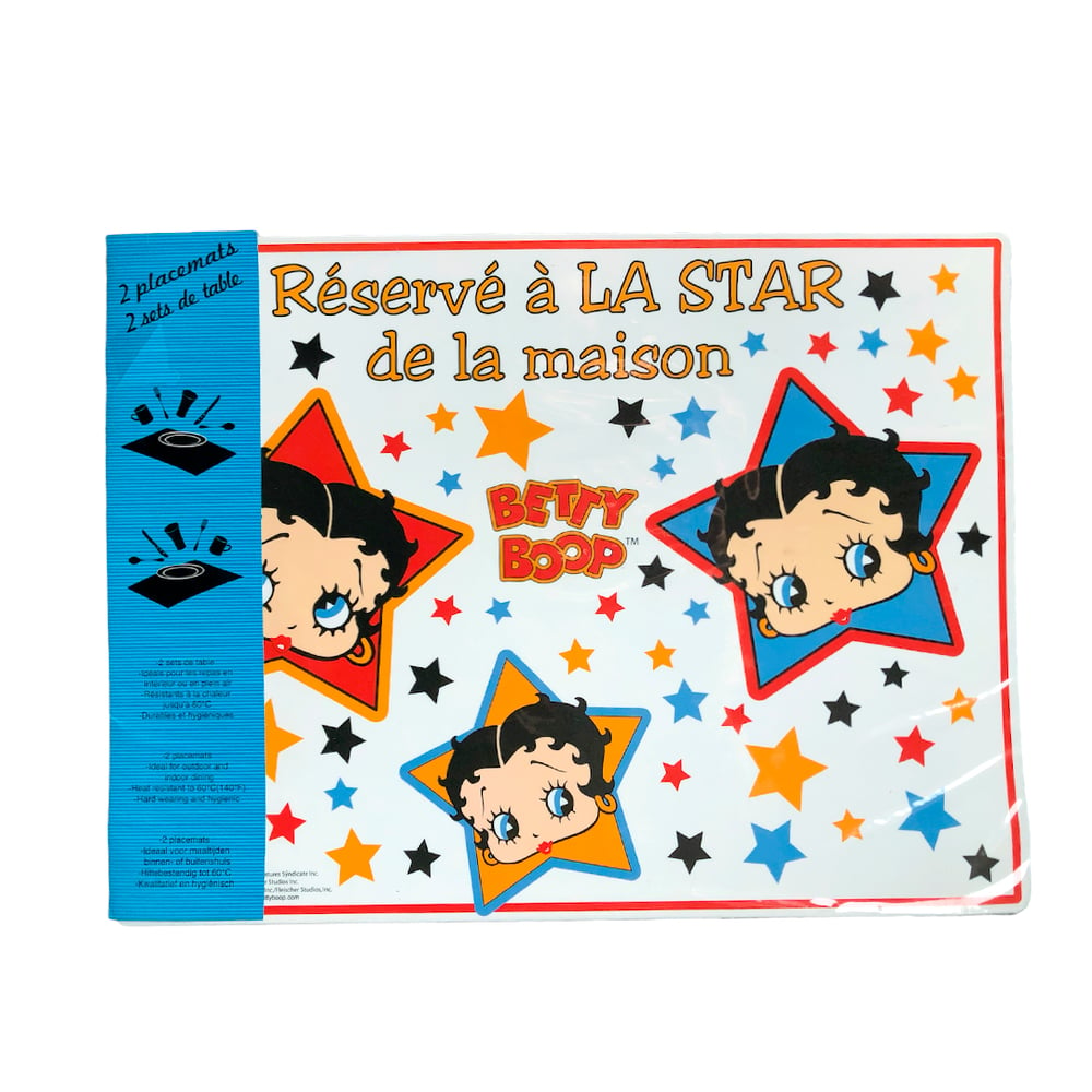 2007 Betty Boop placemats