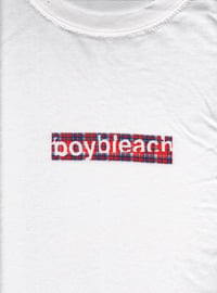 Image 2 of BB Tartan Logo Tee (White)