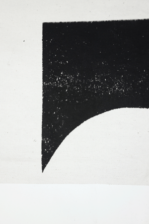 Untitled - Screenprint on fabric #2