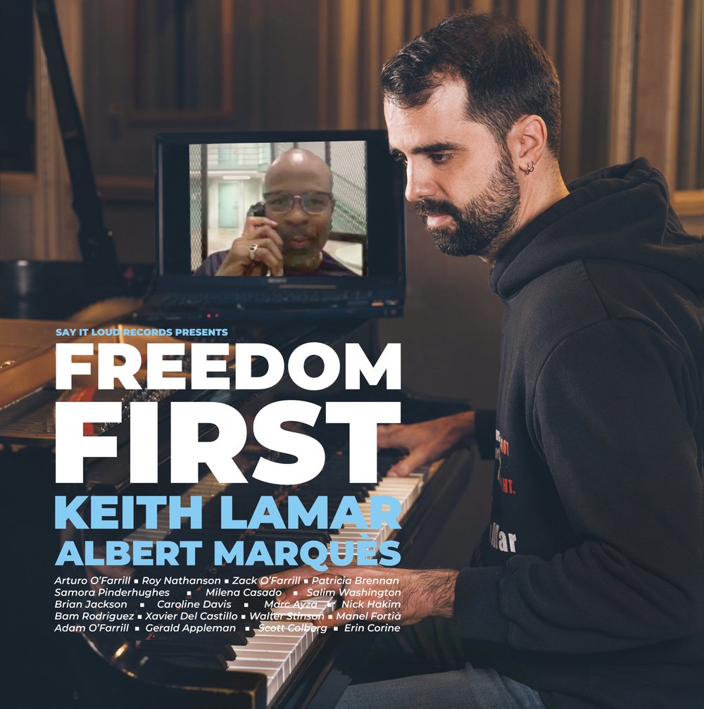 KEITH LAMAR & ALBERT MARQUÈS - FREEDOM FIRST. LP VINYL 12"