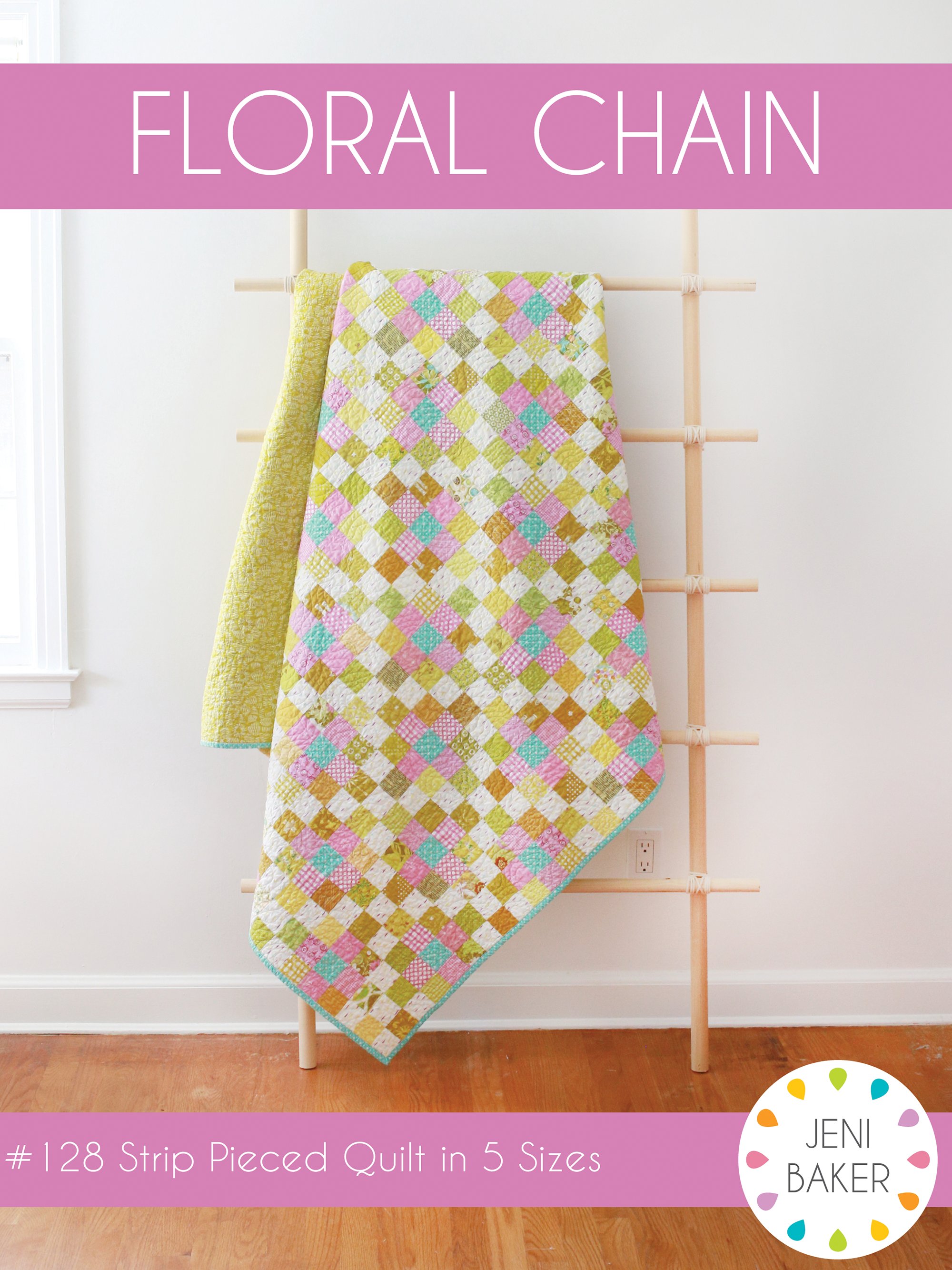 Floral Chain Quilt Pattern (PDF Download) | Jeni Baker Patterns