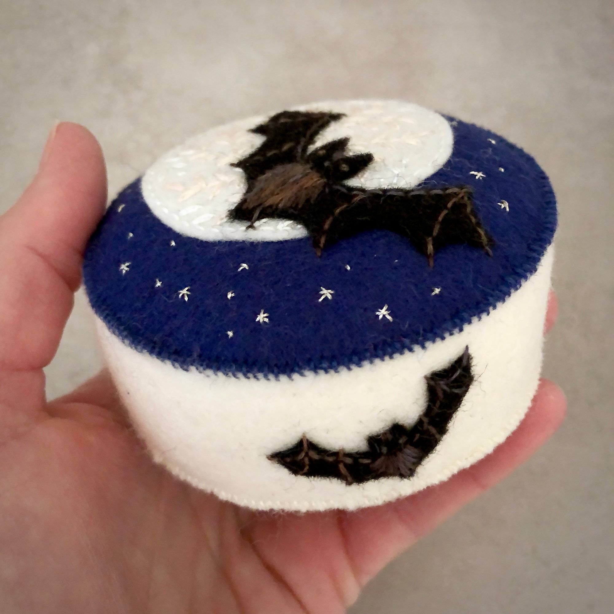 PDF Downloadable Pattern - Bartholomew Bat Pincushion and Needle Book ...