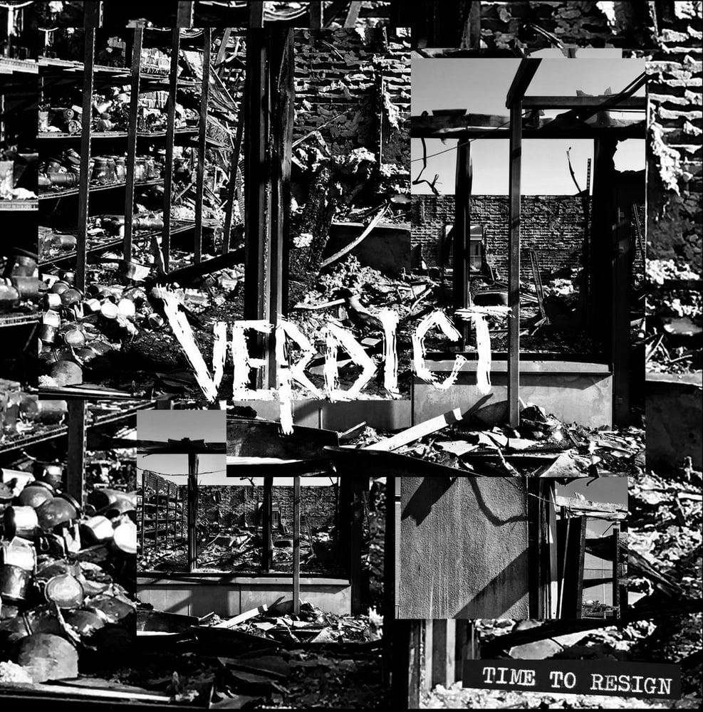 Image of VERDICT "Time to resign" LP