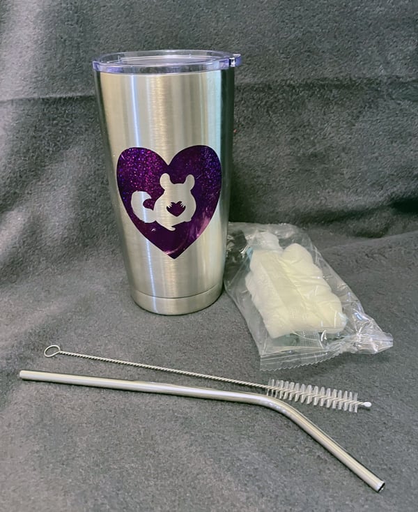 Image of Custom Travel Mug, Vinyl Design