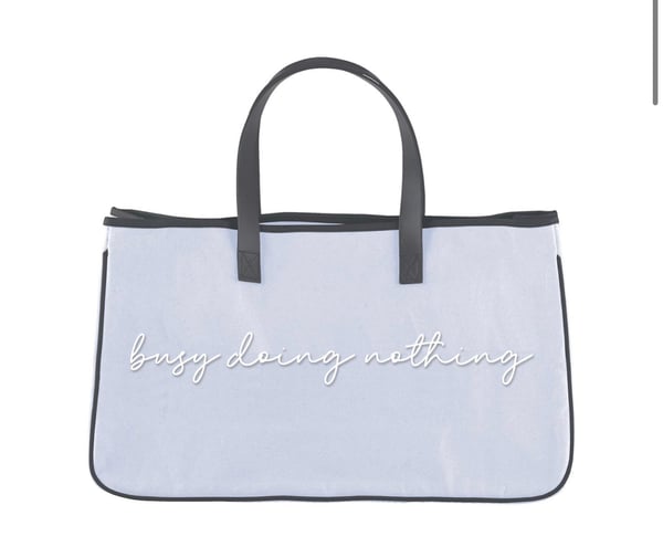 Image of Busy Doing Nothing Tote