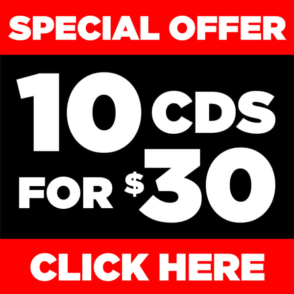 Image of 10 CDs for $30
