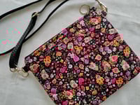 Image 2 of Roses on Crossbody Bag 