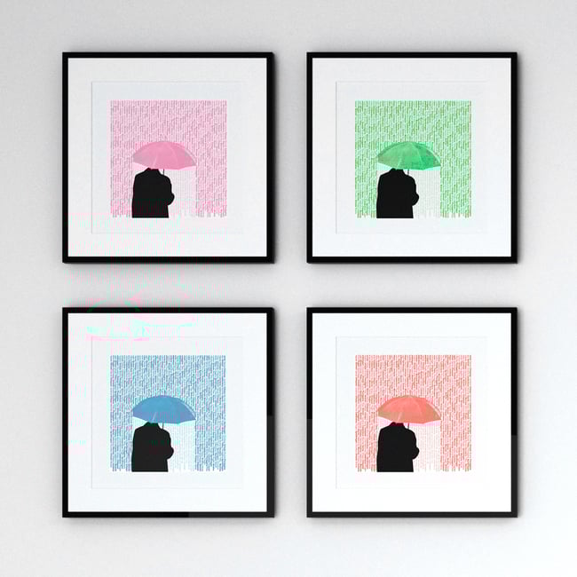 Postal "Sirimiri" Postcard