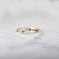 Image 3 of Starry Emerald Band