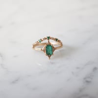 Image 5 of Starry Emerald Band