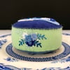 PDF Downloadable Pattern - Blue and White Teacup Pincushion
