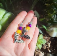 Image 1 of Bat Earrings 