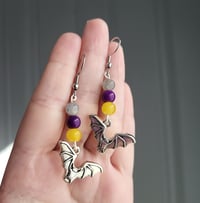 Image 2 of Bat Earrings 