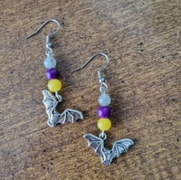 Image 3 of Bat Earrings 