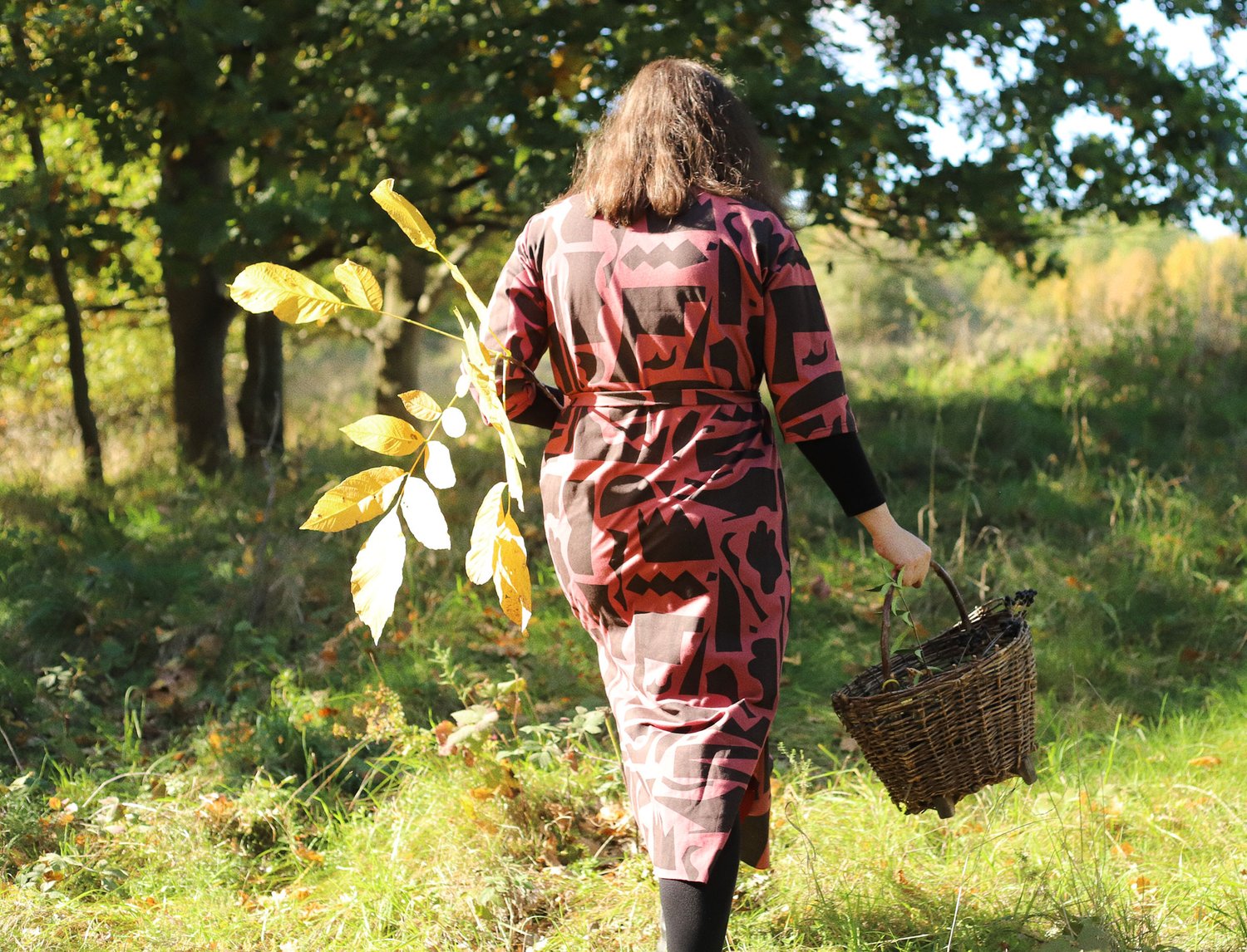 Image of CUT OUTS CEDAR LOOSE DRESS