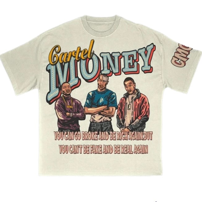 New “Cartel Money” Tan Shirts CartelMoneyclothing