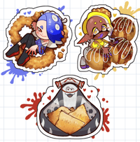 Image 3 of Splatoon 3 | Deep Cut Acrylic Charms