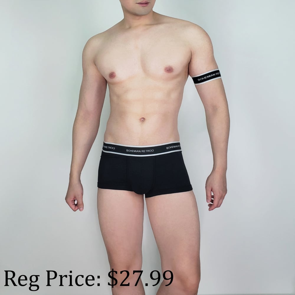 Men's Sport Trunk Black  Bohemian Retroci - Premium Underwear, Sportswear,  Casual Wear and Sports Accessories