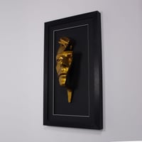 Image 3 of Gold Resin 'Flash' Metallic Effect - David Bowie Sculpture