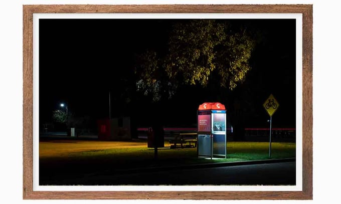 Image of Late Night Call - Framed Print