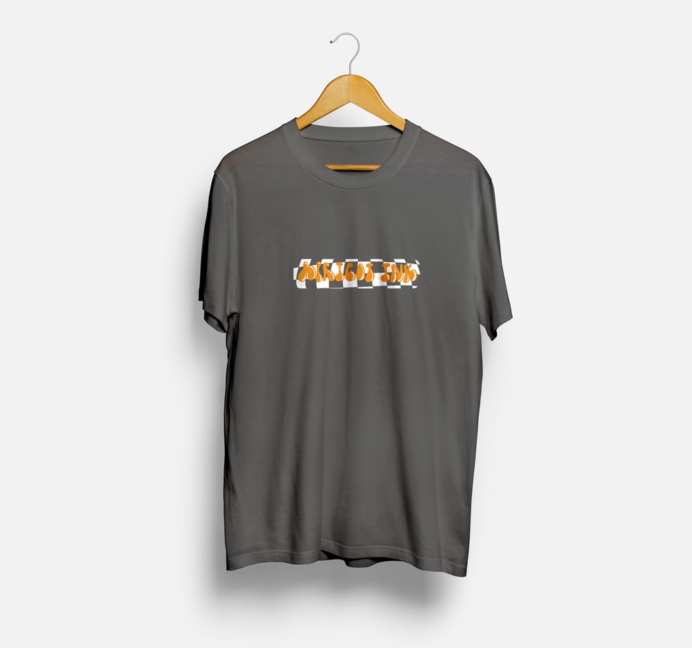 Image of Apricot Ink - Checkered Tee
