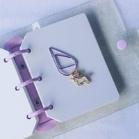 Image 2 of Unicorn Planner Clips (Various Colors)