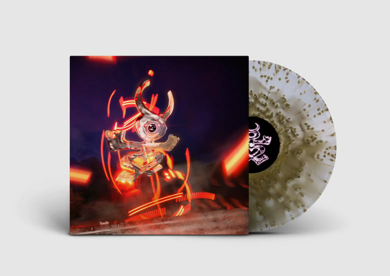 Image of Rush Davis + Kingdom "TRANSMISSION" Limited Cloudy Vinyl